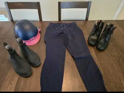 Pantalon,bombe,bottes enfants équitation , View more