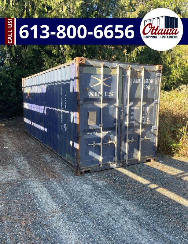 Used 20' Shipping container in OTTAWA AREA 613-800-6656 in Other Business & Industrial in Ottawa - Image 4