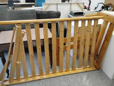 Single Wooden Bed Frame!, View more