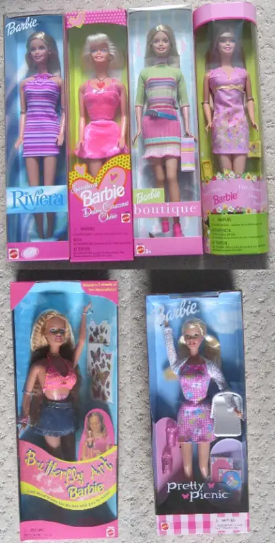 A Variety of Vintage Barbie Dolls - BNIB - 6 to Choose From, View more