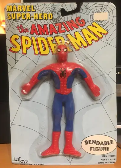 [RARE] [The Amazing Spiderman] Figurine pliable [1987], View more