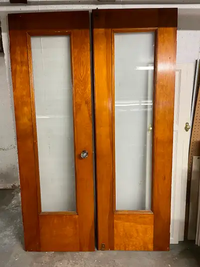 Antique glass panel doors, View more