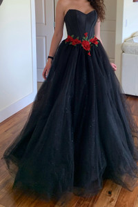 Black prom dress for sale 