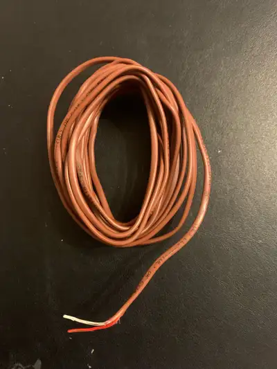 16ft 18/2 Thermostat / Doorbell Wire - 18 AWG Solid Copper, View more