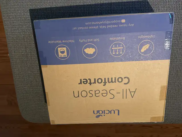 Lucian Queen SizeAll Season Comforter in Bedding in Windsor Region - Image 4