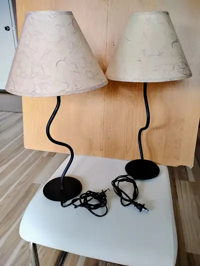 Bedside table lamp (two), View more