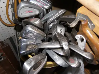Golf Clubs - Putter-PW & SW - Irons -Two-Way Chipper, View more