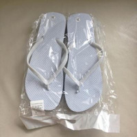 Women's Shoes - BRAND NEW - White Summer Flip Flops (Size 38)