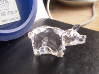 Swarovski Crystal Figurine - " Zodiac Pig " - #7893NR006 -