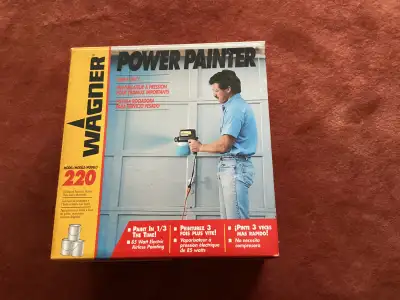 Electric Wagner 220 spray painter, View more