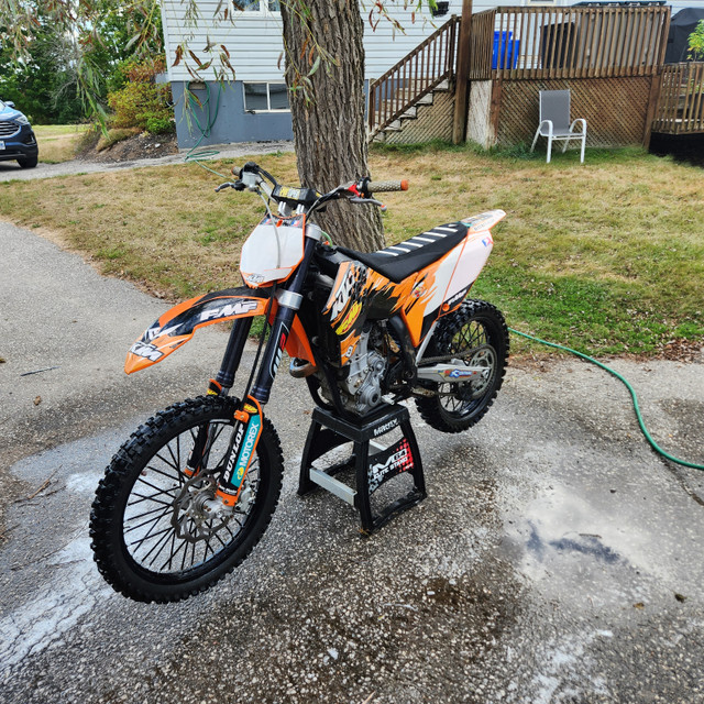 09 ktm 450 sx rebuilt with recipes in Dirt Bikes & Motocross in Kawartha Lakes