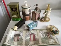 Outhouse/country theme bathroom/kitchen accessories