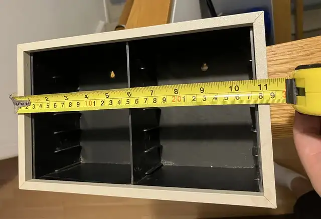 Vintage Media Storage Organizer – Wall Mount Box with Slots in Storage & Organization in Ottawa - Image 9