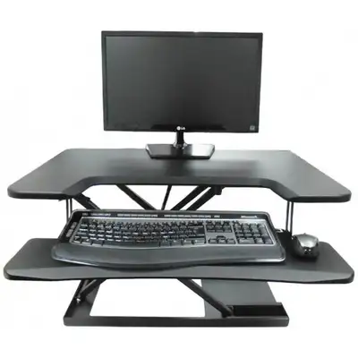 31.7" Height Adjustable Standing Monitor Desk, View more