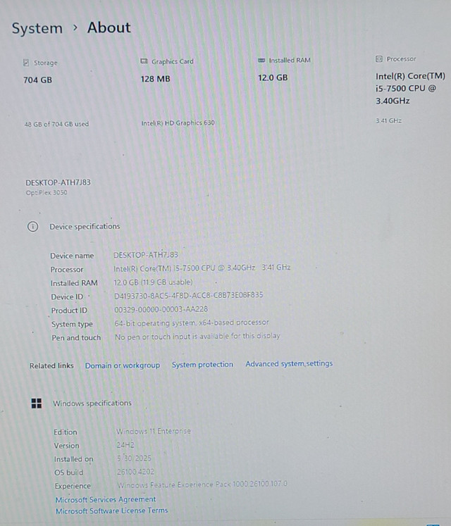 Dell OptiPlex 3050 - GREAT SURFER in Desktop Computers in Kingston - Image 3