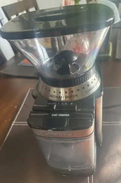 Cuisinart coffee grinder in great shape , View more