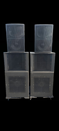 Large VTC (Danley Designed) pa system (28 boxes) subs and tops