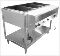 Vollrath 38003 46" Electric ServeWell Steam Table with 3-Pan - 1