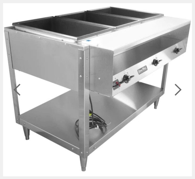 Vollrath 38003 46" Electric ServeWell Steam Table with 3-Pan - 1 in Industrial Kitchen Supplies in St. John's