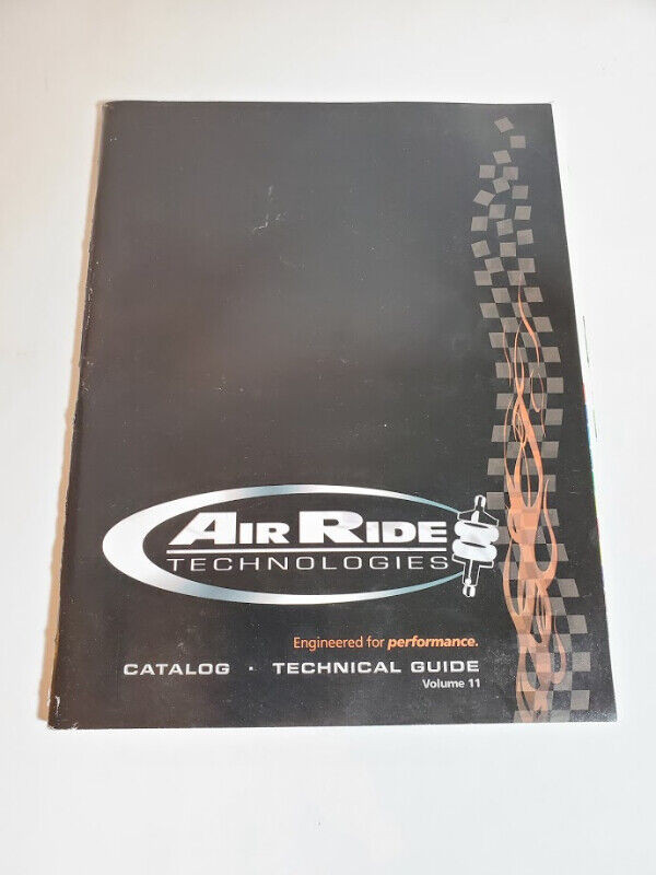 AIR RIDE TECHNOLOGIES CATALOG TECHNICAL GUIDE VOLUME 11 in Other in Kawartha Lakes