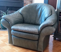 A donner: Fauteuil en cuir