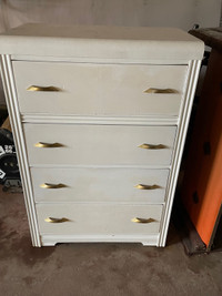 Vintage Waterfall Dresser