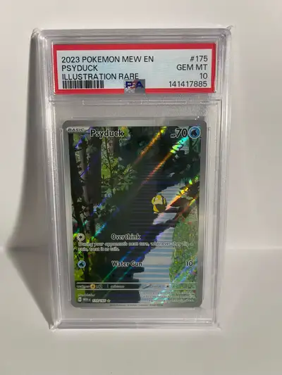 Psyduck 175/165 Pokemon 151-PSA 10, View more