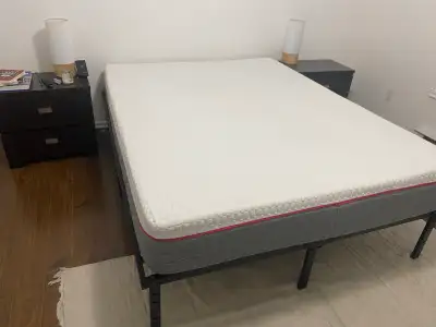 lit queen et base de lit, View more