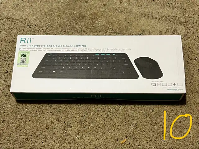 Wireless Keyboard and Mouse Combo - White in Mice, Keyboards & Webcams in City of Toronto - Image 6
