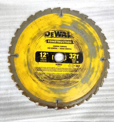 DEWALT 12-Inch Miter Saw Blade, Crosscutting, Tungsten Carbide,, View more