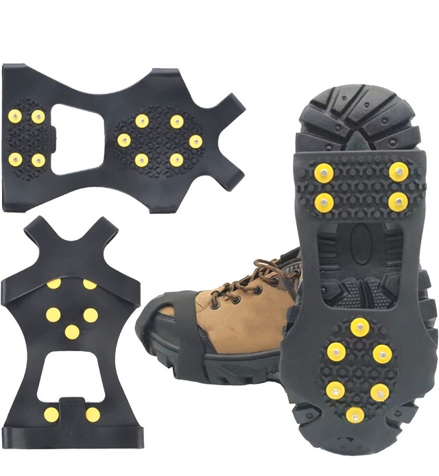 Walk Traction Cleats Anti Slip Shoe Grips 10 Clips in Hobbies & Crafts in Windsor Region
