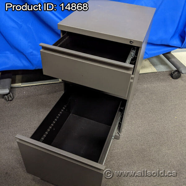 Metal Pedestal File Cabinets, Various Tones, $90 - $135 each in Storage & Organization in Calgary - Image 3