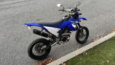 Yamaha WR250X Supermoto (Street Legal Dirt Bike) recently safetied and is blue plated. Always street...
