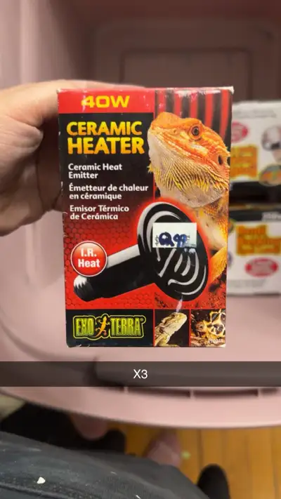 Émetteur de Chaleur en céramique (ceramic heater) pour reptiles, View more