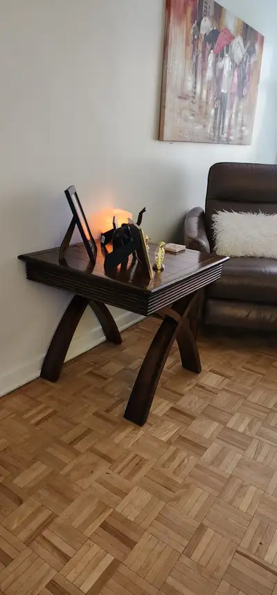 Table de salon convertible et table de coin, View more