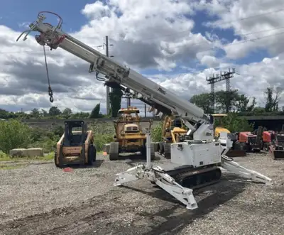 2021 McElroy Crawler Altec DB37 Backyard Digger, View more