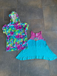 Limeapple Hoodie & Tank Top, Girls Sz 10/12