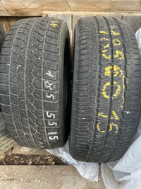 15”” single tires 