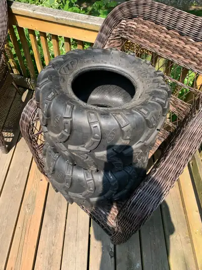 Have a pair of ITP mud lights. In good shape, no holes that I can see. I am the second owner but nev...