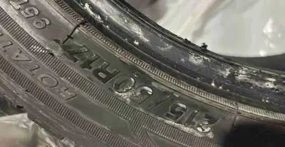 These are a set of used 215/50R17 winter tires with little wear and tear. Perfect for getting throug...