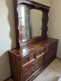 Solid wood 5 piece Bedroom Suite
