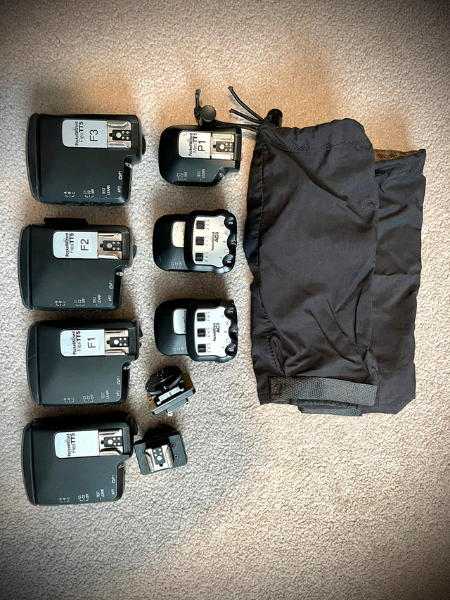 Pocketwizard flash triggers (Canon) in Cameras & Camcorders in Kingston