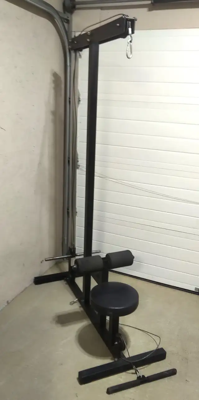 Plate Loaded Lat Pulldown and Low Row Machine