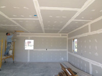 Drywall taping and finishing