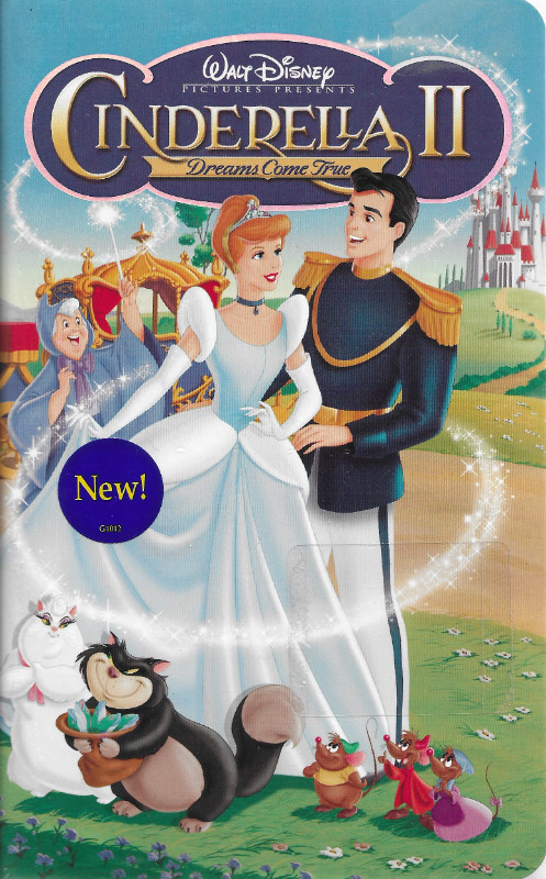 Walt Disney's Cinderella 2 Dreams Come True VHS - Brand New! for sale  