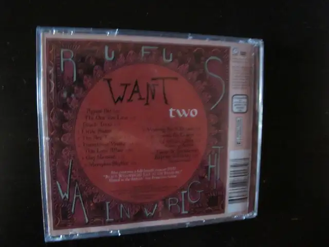 Rufus Wainwright, double CD wanted two63417635894273121
