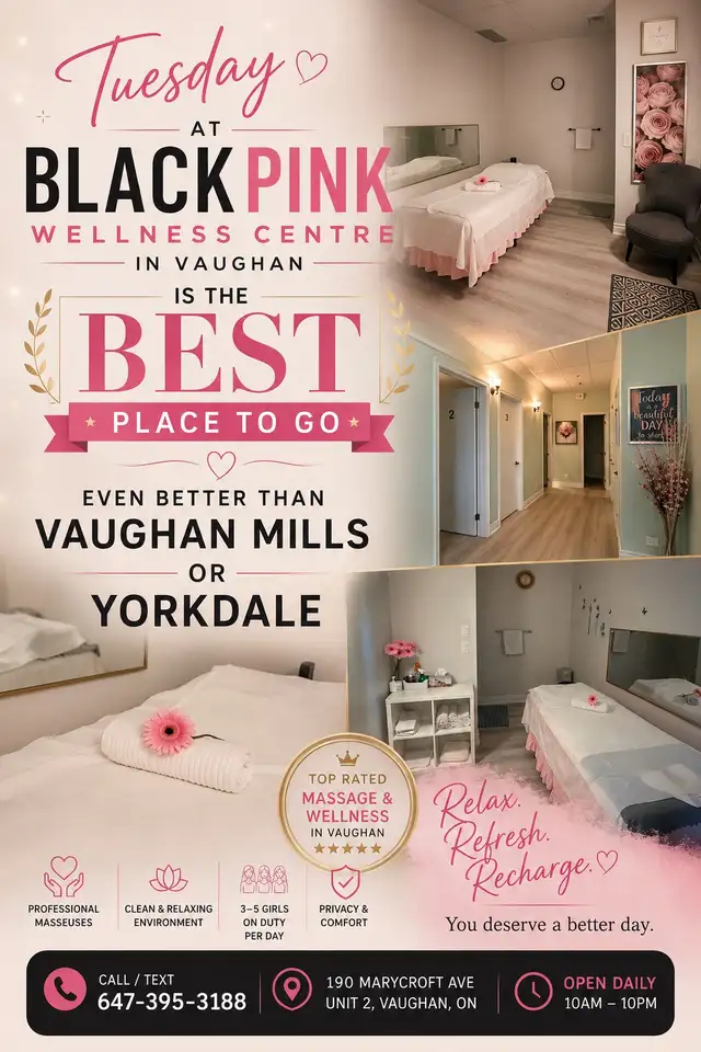 #1 Wellness Spa Massage in Vaughan | Call/Text Now 6473953188 in Massage Services in Oshawa / Durham Region - Image 2