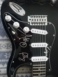Rob Zombie electric autographed guitar for sale