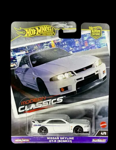 HOTWHEELS PREMIUM MODERN CLASSICS  NISSAN SKYLINE GT-R, View more