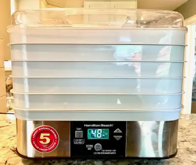Hamilton Beach Food Dehydrator Model 32100C, View more